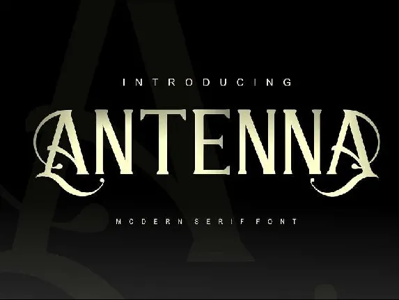 Antenna font