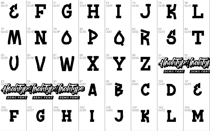 Right Stage Demo font