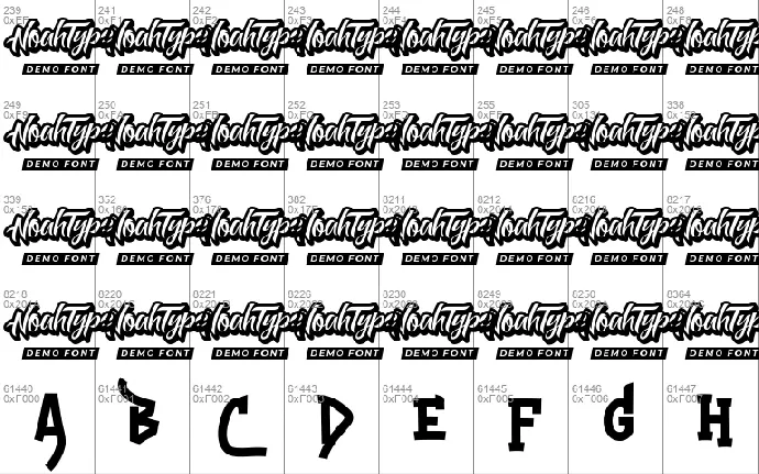 Right Stage Demo font