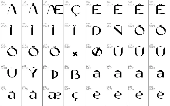 Montera font