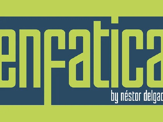 Enfatica font