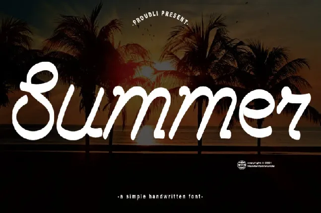 Summer font