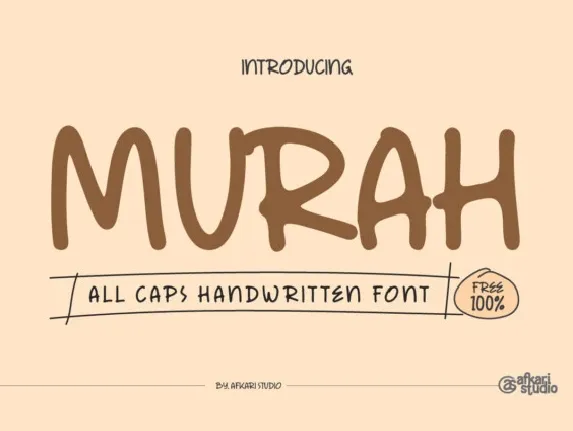 Murah font