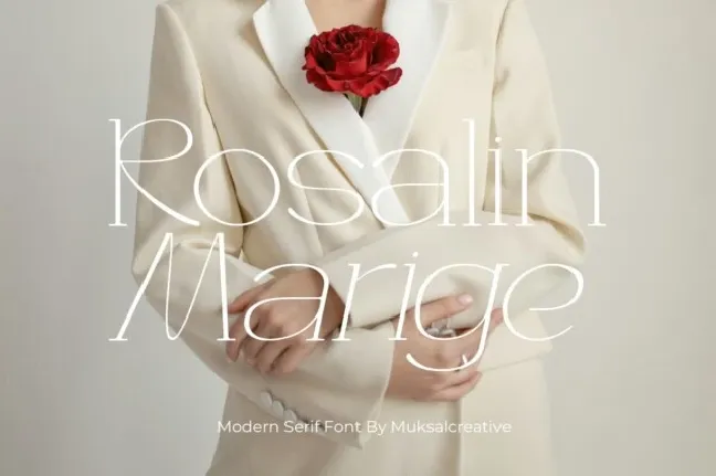 Rosalin Marige font