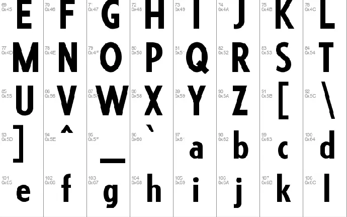 Fhunster font