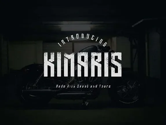 Kimaris Display font