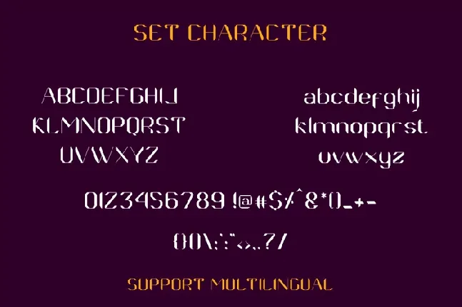 Moleno font