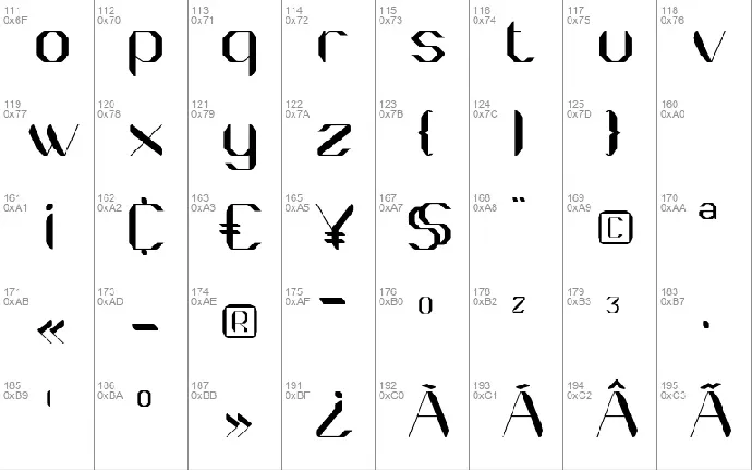 Moleno font