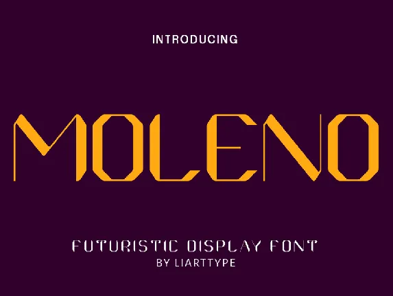 Moleno font