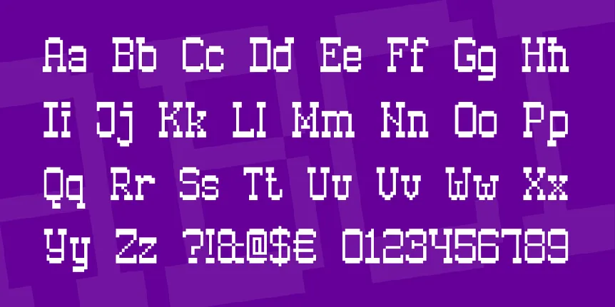 Old Pixel-7 font