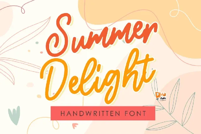 Summer Delight font