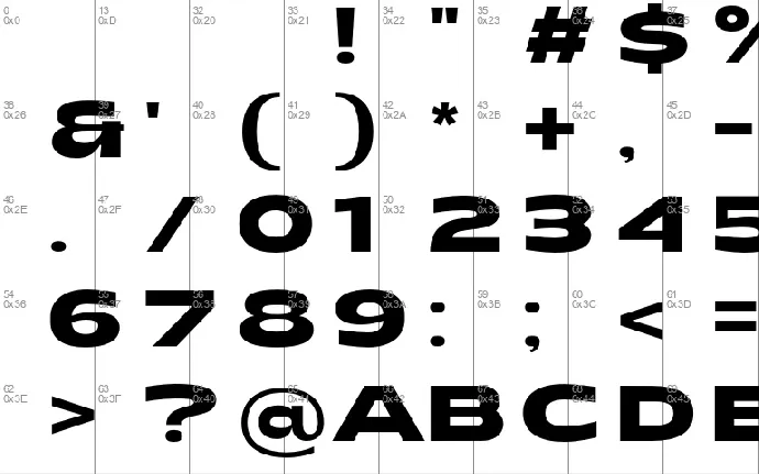 Discgent font