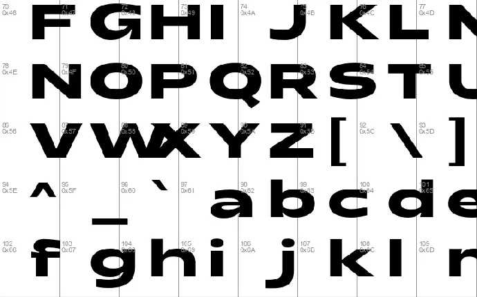 Discgent font