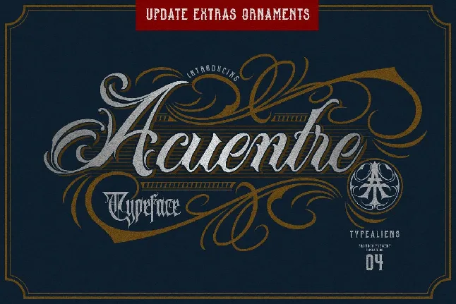 Acuentre font