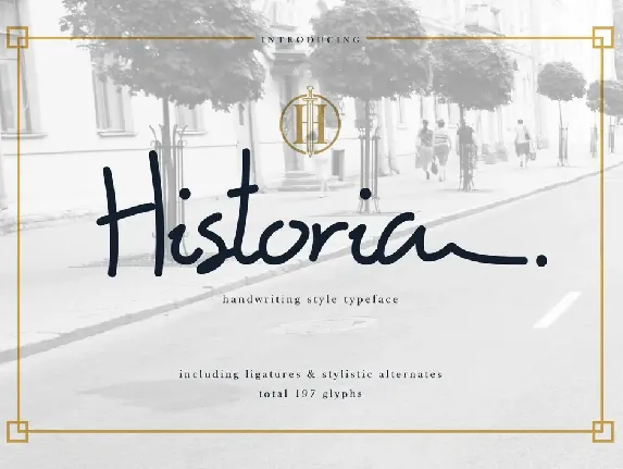 Historia font