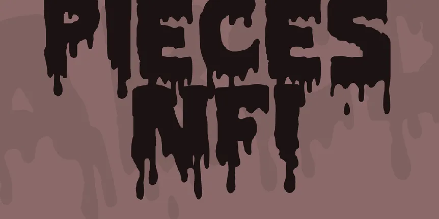 Pieces NFI font