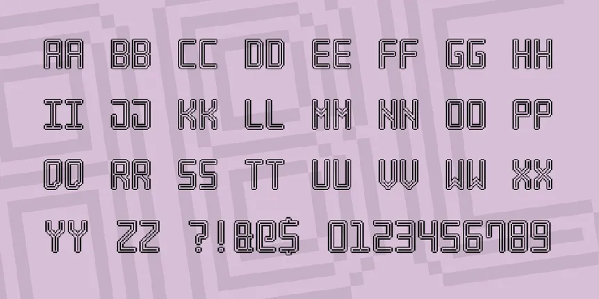 Neon Pixel-7 font