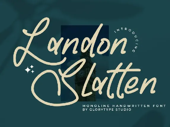 Landon Slatten font