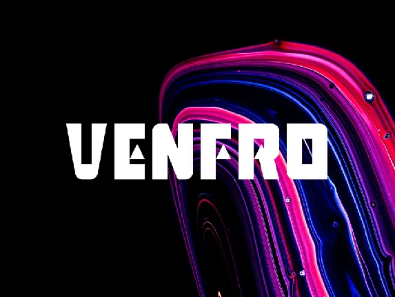 Venfro font