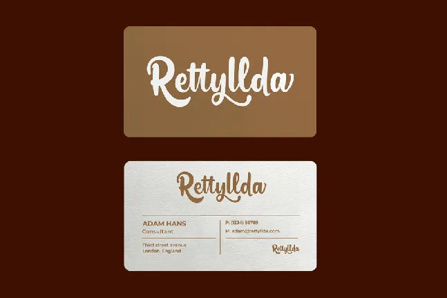 Rettyllda font