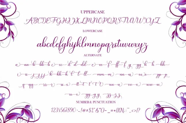 Baby Angelonia font