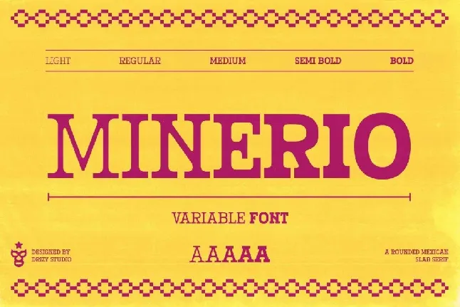 Minerio font