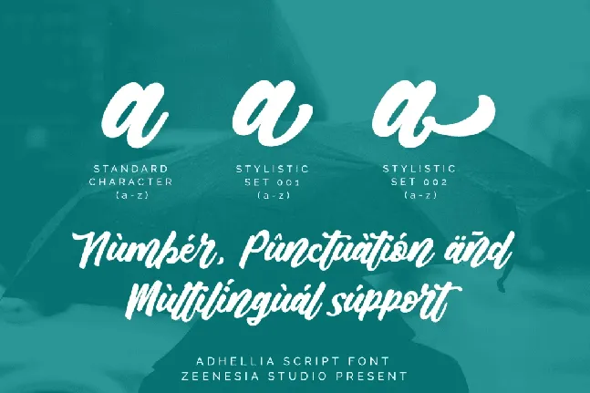 Adhellia font