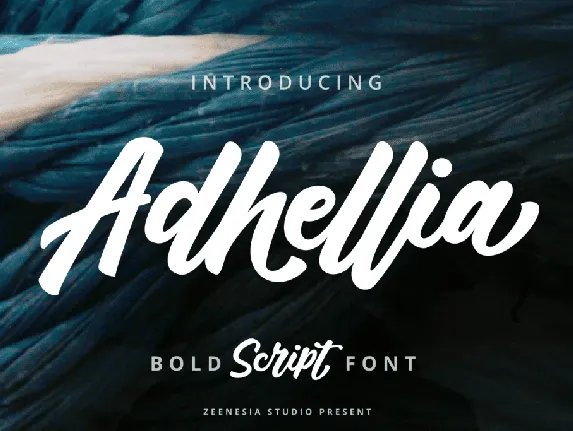 Adhellia font