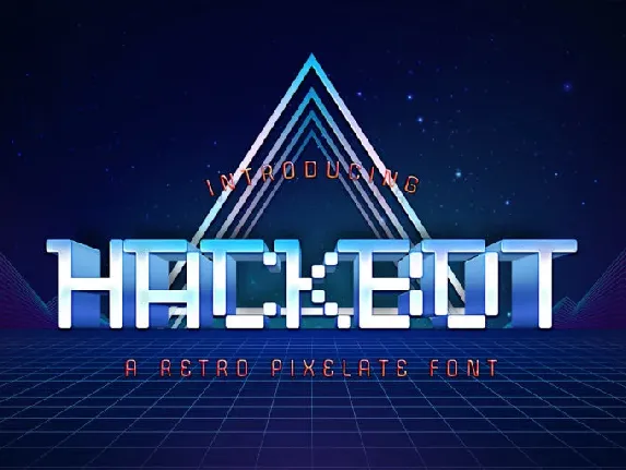 Hackbot Free Trial font