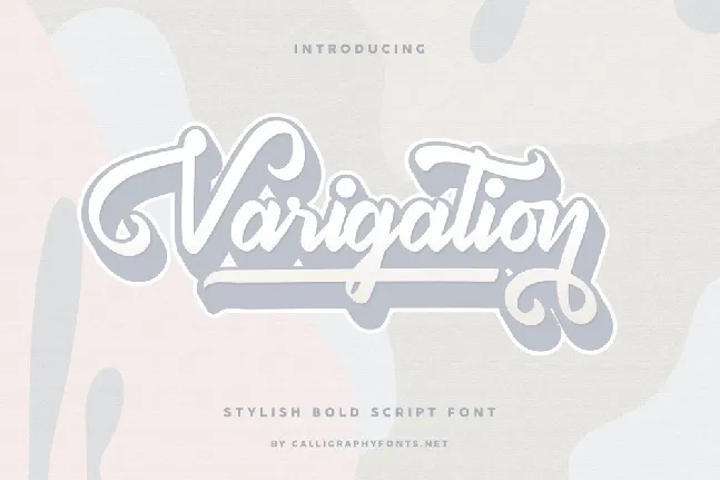 Varigation Demo font