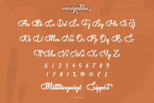 Varigation Demo font