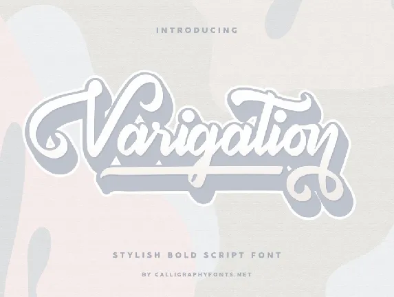 Varigation Demo font