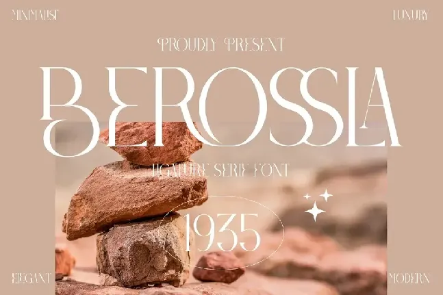 Berossla font