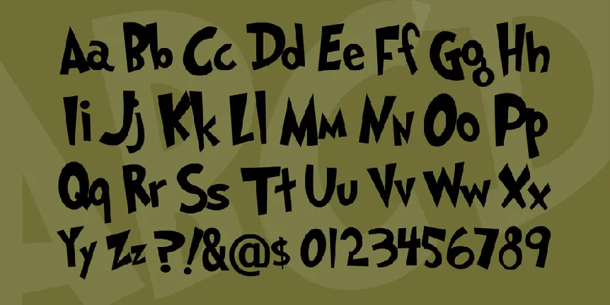 Grinched font