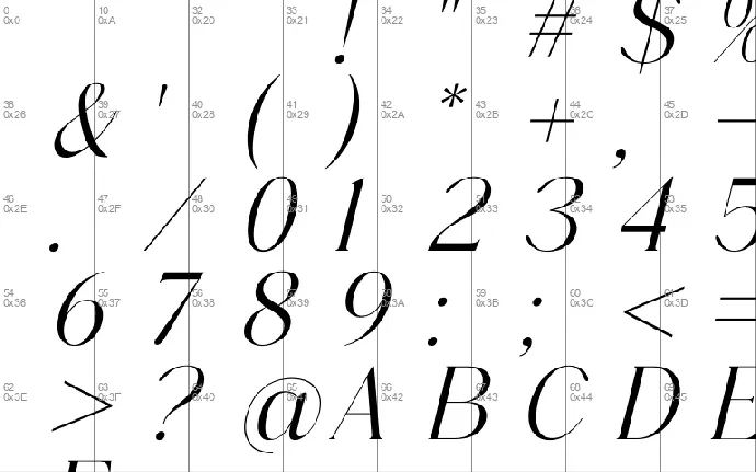 Holmesh font