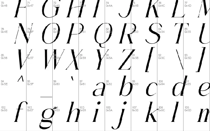 Holmesh font