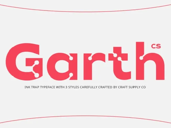 CS Garth font