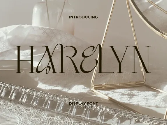 Harelyn Demo font