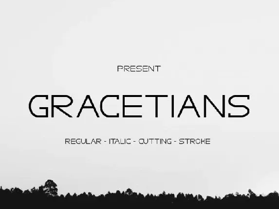 Gracetians Typeface font