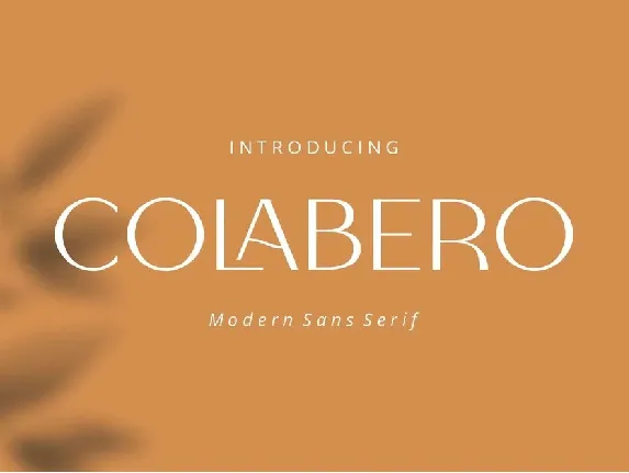 Colabero font