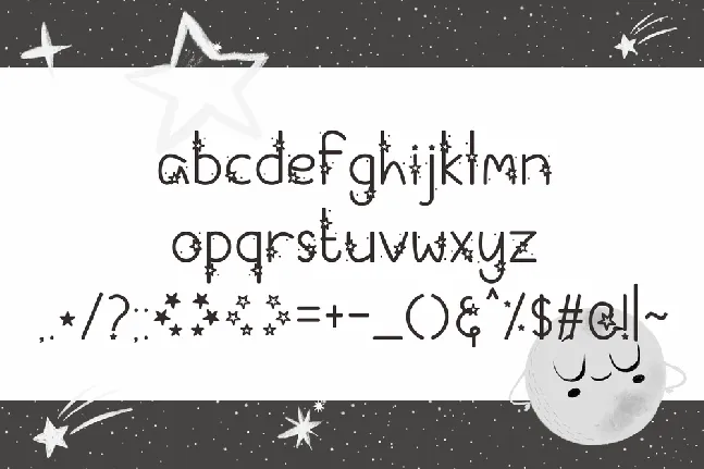 Starry Fayez font