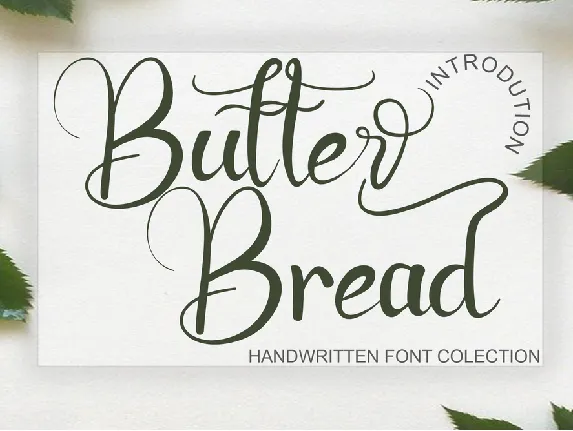 Butter Bread font