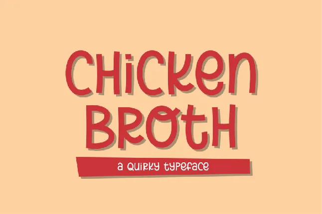 Chicken Broth Demo font