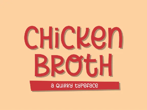 Chicken Broth Demo font