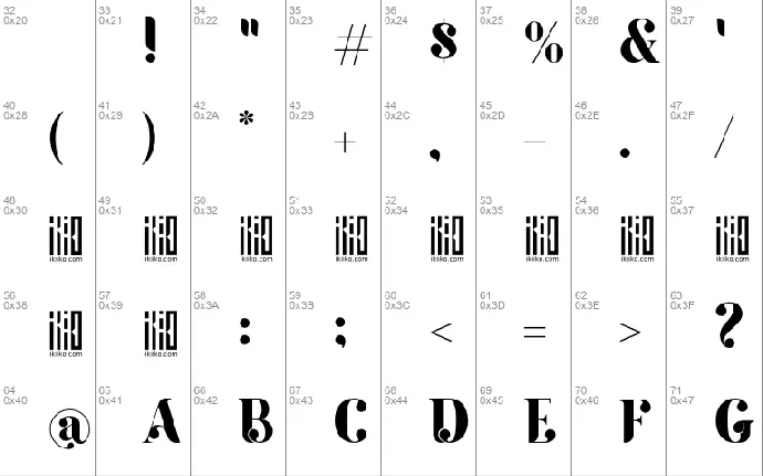 Arka font