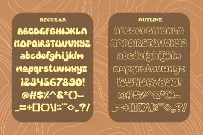 Various Display font