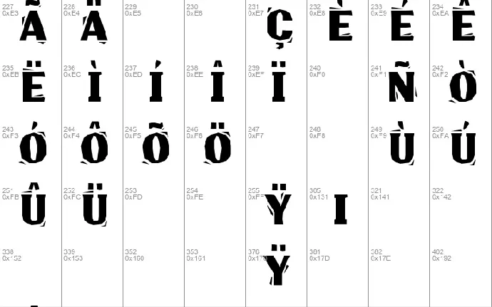 Lino Chisel font