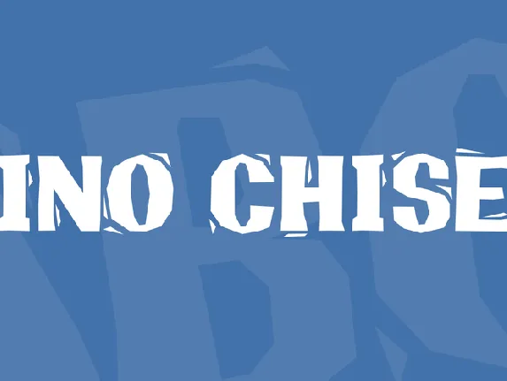 Lino Chisel font