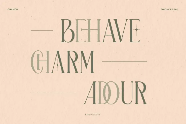 Gramon Mini Edition font