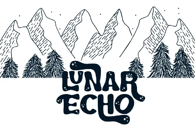 Lunar Echo font